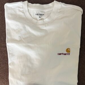 Carhartt WIP White Tee with Logo
